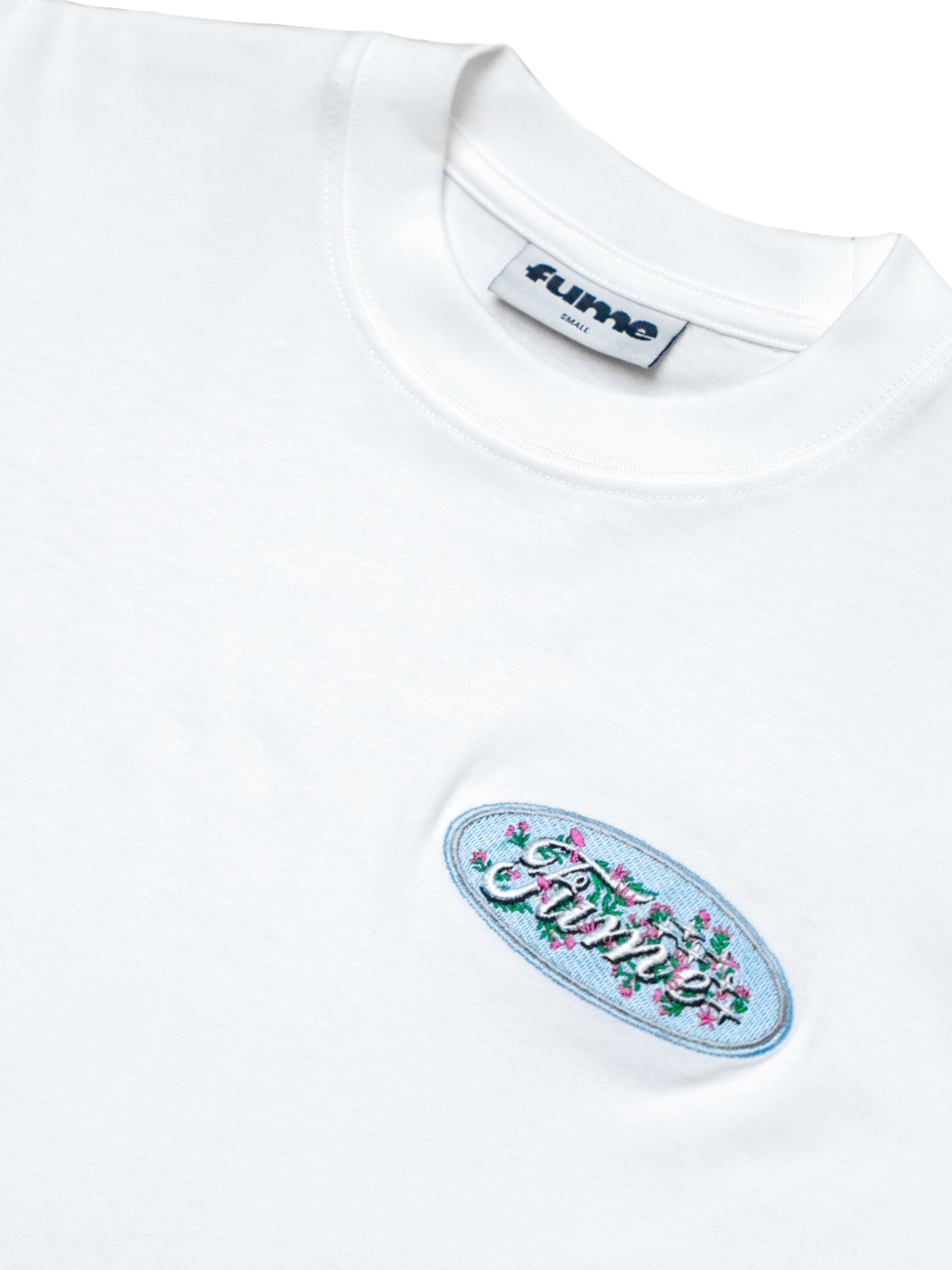 Flower Fogo 2: Short Sleeve White