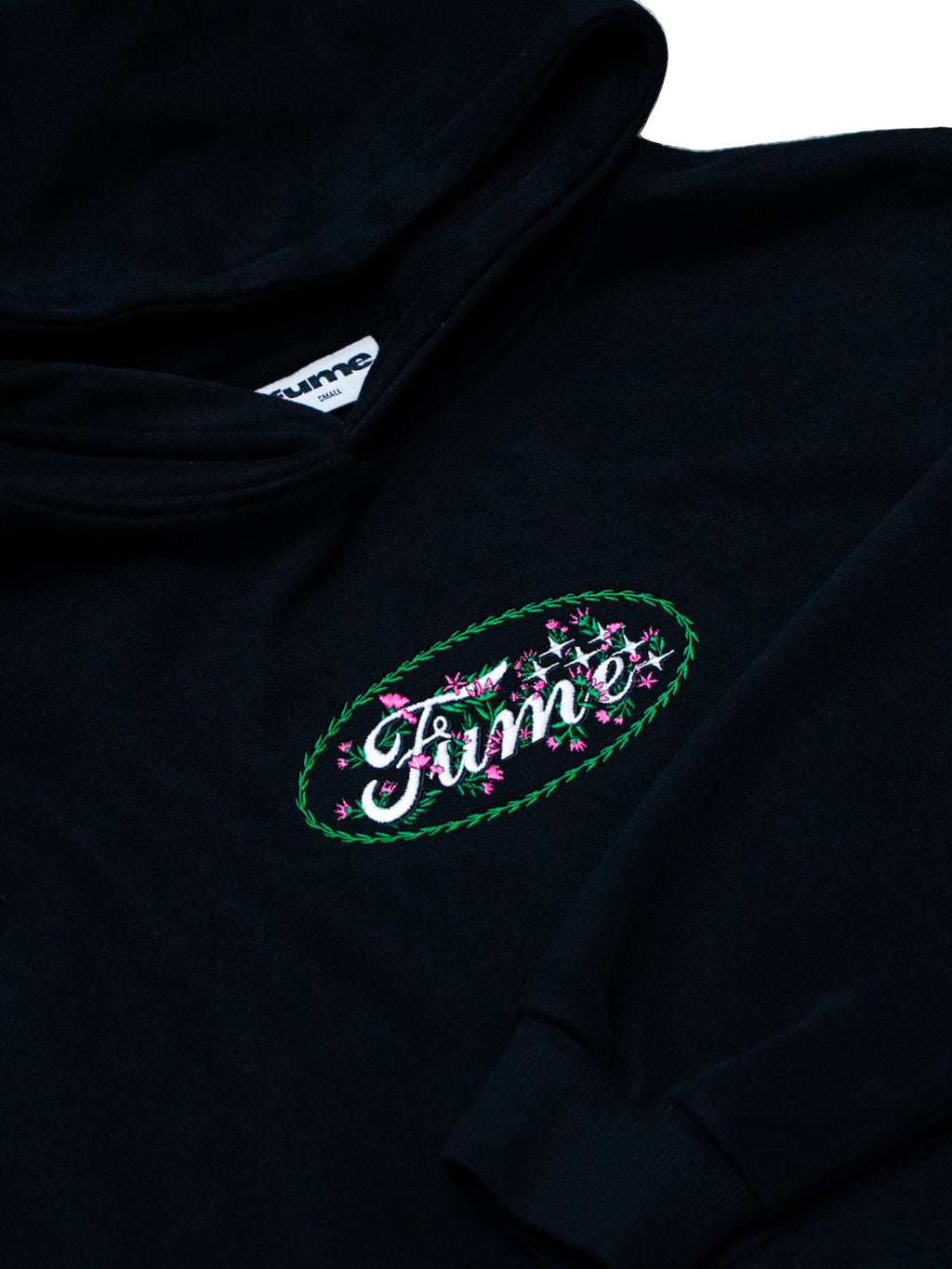Flower Fogo 3: Black Hoodie