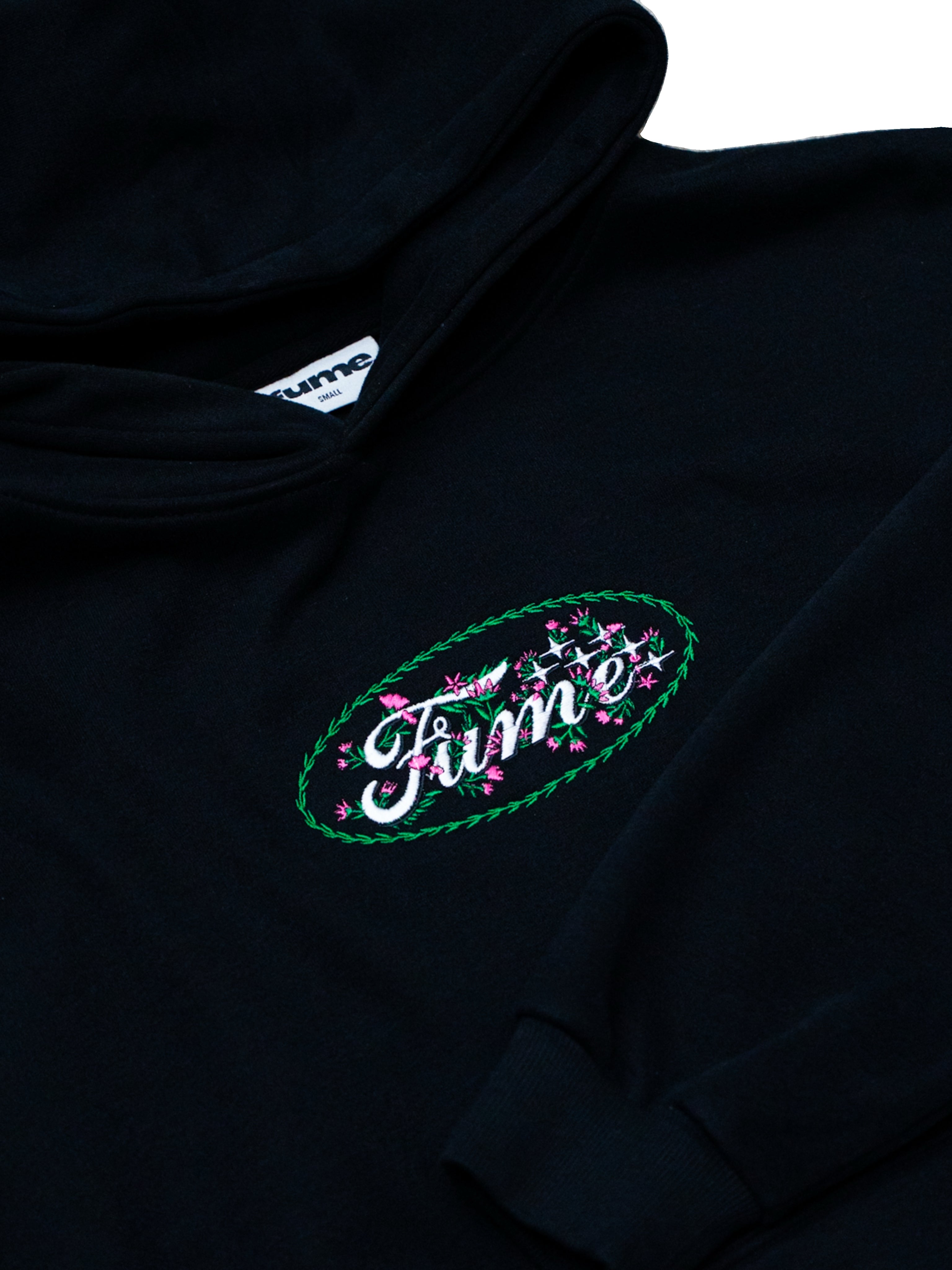 Flower Fogo 3: Black Hoodie