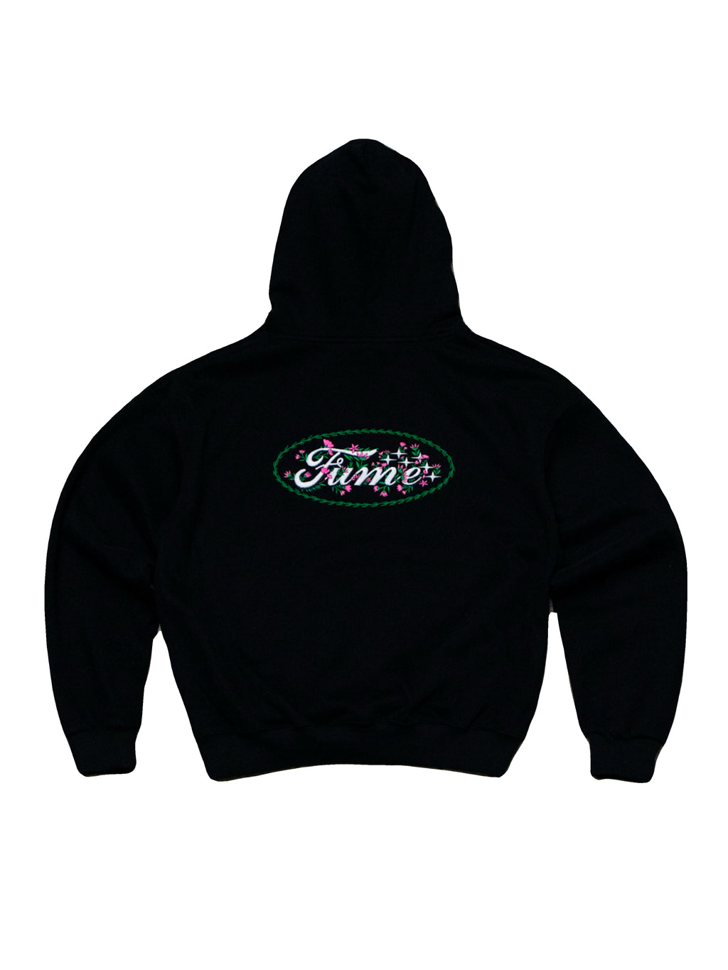 Flower Fogo 3: Black Hoodie