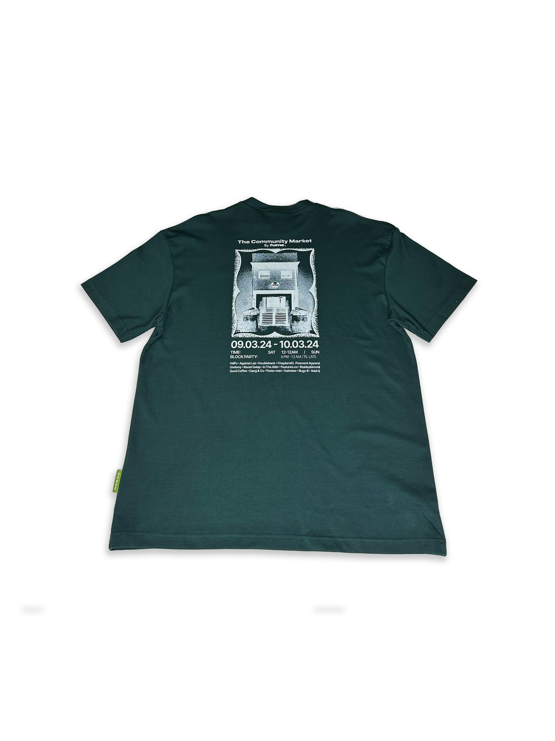 THE COMMUNITY MARKET x HDPC Tee Green