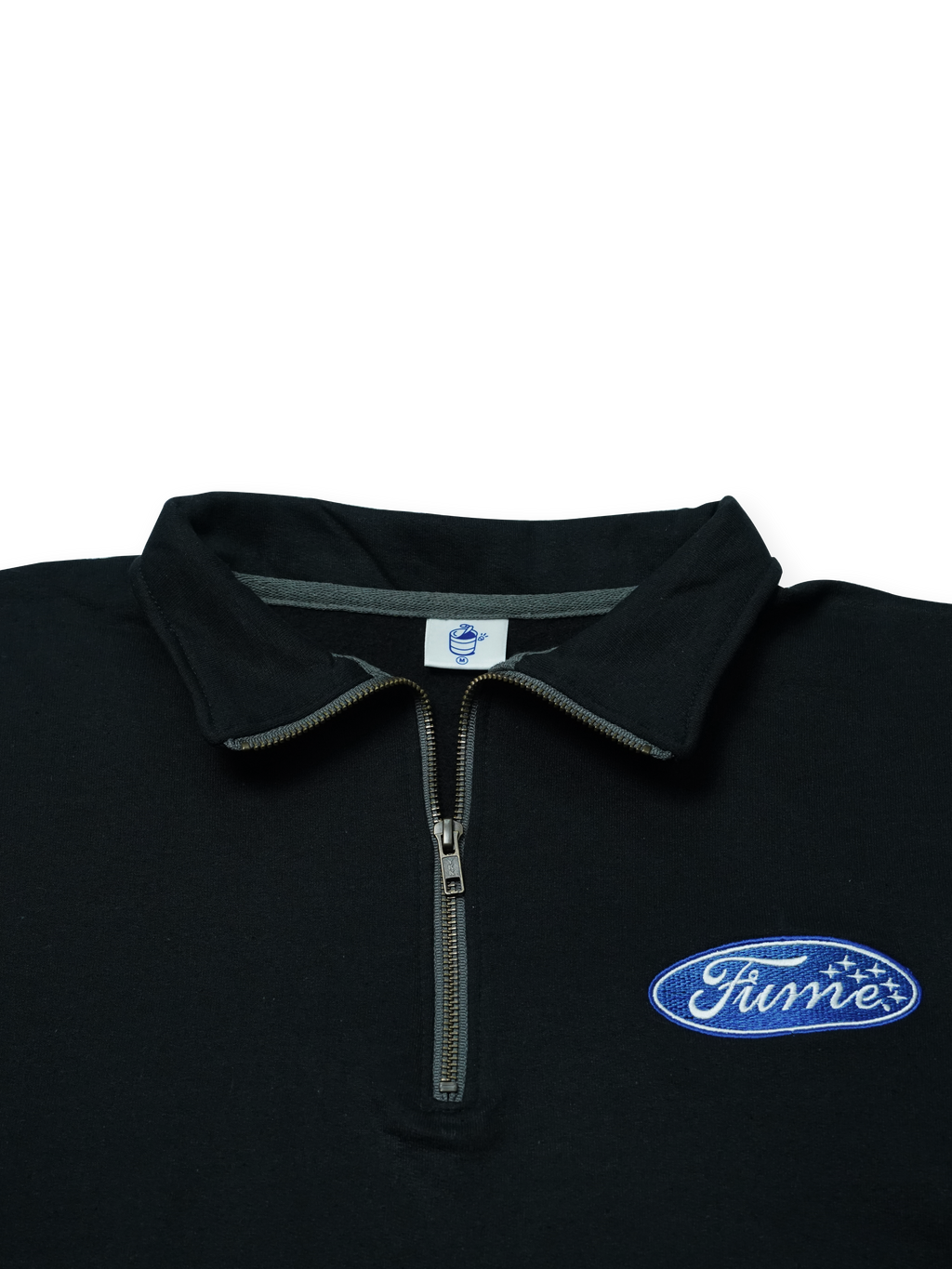 Fogo Half Zipper Black